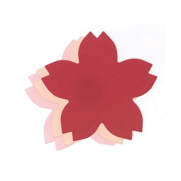 （まとめ）hanaoka ダイカットペーパーM さくら〔×20セット〕〔代引不可〕の通販はその他文房具・事務用品