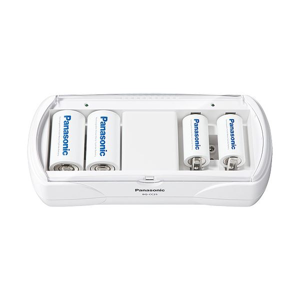 （まとめ）Panasonic ユニバーサル充電器BQ-CC25〔×2セット〕〔代引不可〕の通販は
