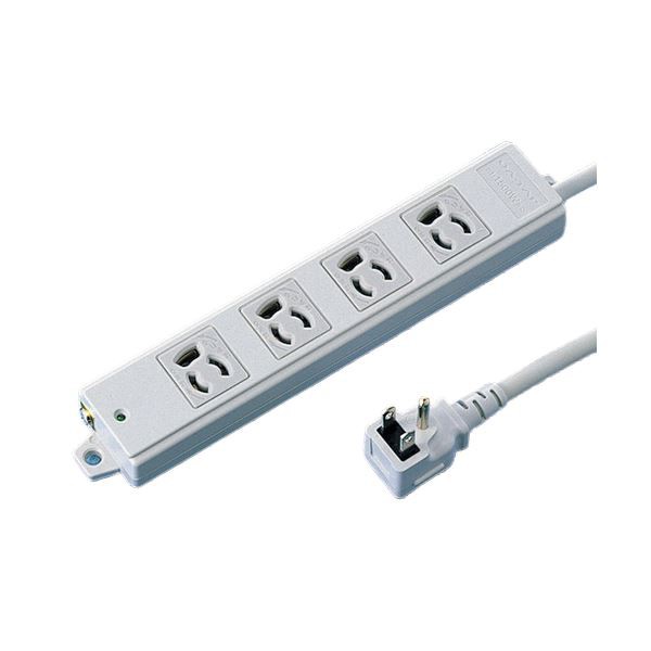 サンワサプライ 工事物件タップ（4個口・3m） TAP-KE4L-3〔代引不可〕