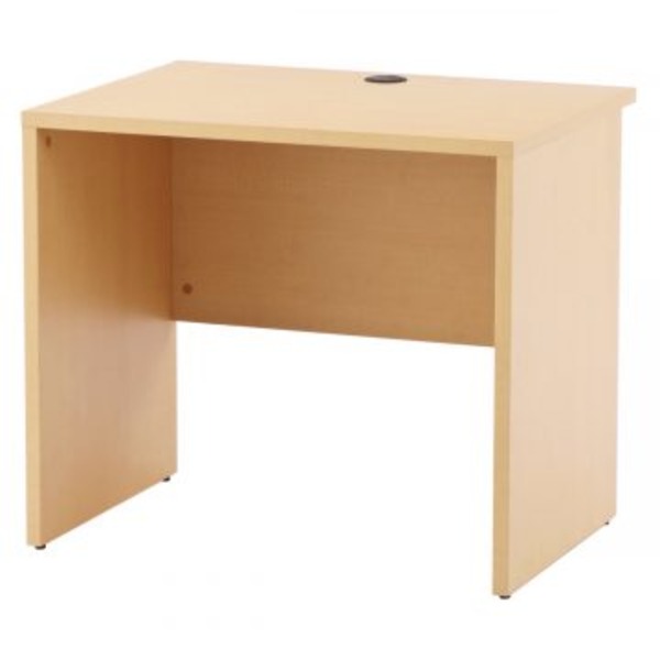 木製デスクII W800×D600mm ナチュラル〔お客様組立品〕〔代引不可〕の通販はその他オフィス家具