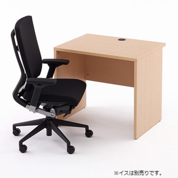 木製デスクII W800×D600mm ナチュラル〔お客様組立品〕〔代引不可〕の通販は