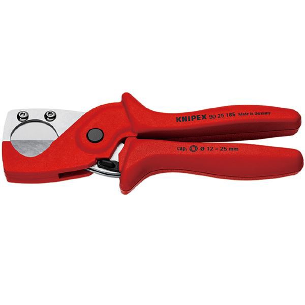 KNIPEX クニペックス パイプカッター プラスチック複合菅用 9025-185SB〔代引不可〕