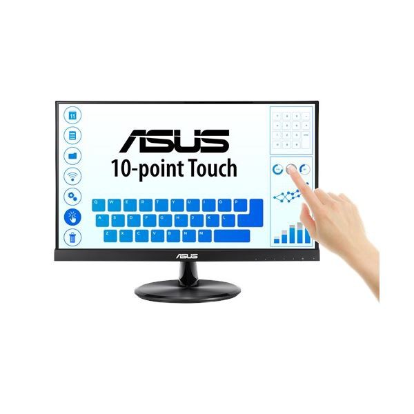 ASUS TeK 21.5型ワイド 10点マルチタッチ液晶ディスプレイ (1920×1080/IPS/グレア/フリッカーフリー技術搭載/硬度7Hガラス採用HDMI・VGA・USB2.0/3年...〔代引不可〕