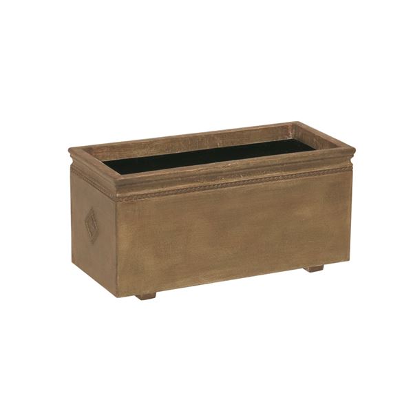 大和プラスチック ファイバーグラスシリーズ ブロンズプランター BRC-100型 ブロンズ （底穴なし）〔代引不可〕の通販は