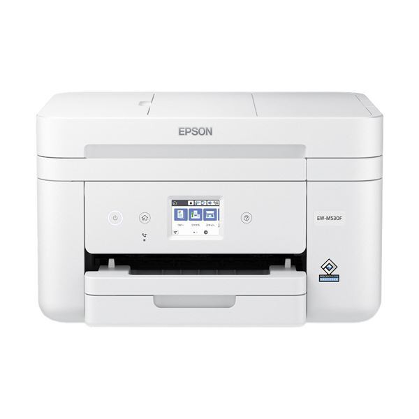 エプソン ビジネスインクジェット複合機A4 FAX機能付 EW-M530F 1台〔代引不可〕の通販は