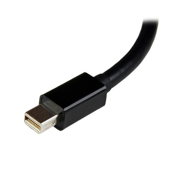 （まとめ）StarTech.com MiniDisplayPort-DVI変換アダプタ ブラック オス/メス 1920×1200対応 MDP2DVI3 1個 〔×5セット〕〔代引不可〕の通販は