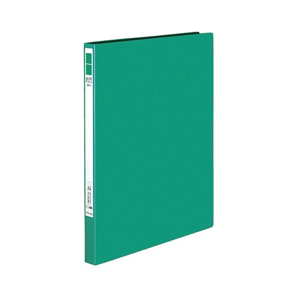 （まとめ）コクヨ レバーファイル（EZe）A4タテ 120枚収容 背幅24mm 緑 フ-U330G 1冊 〔×10セット〕〔代引不可〕の通販は