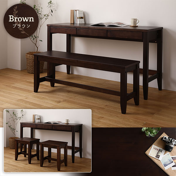 北欧風 ベンチ/ダイニングベンチ 〔ナチュラル〕 幅115×奥行32×高さ43.2cm 木製 パイン材 〔リビング 勉強部屋〕 北欧風 ベンチ⁄ダイニングベンチ ナチュラル 幅115×奥行32×高さ