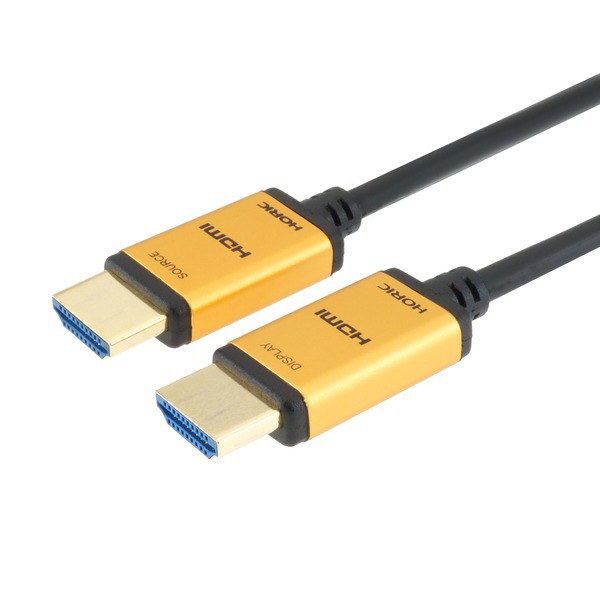 ホーリック 光ファイバー HDMIケーブル 10m スタンダードタイプ ゴールド HH100-531GP〔代引不可〕の通販は