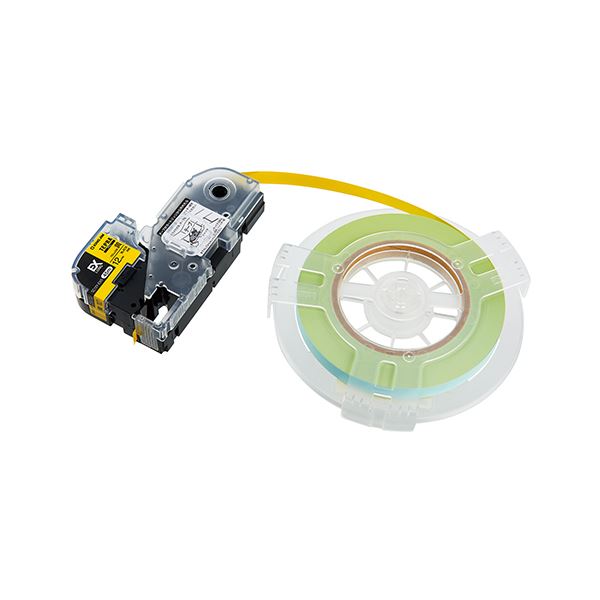 キングジム テプラPROテープ 詰換用EXロングテープ 12mm幅 黄〔代引不可〕 5,449円