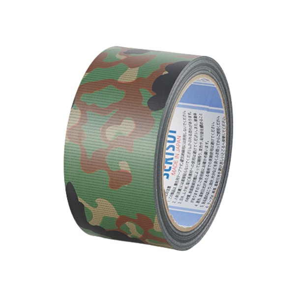 （まとめ） 積水 鬼軍曹迷彩 カモフラージュテープRIKU 幅50mm×長25m 〔×3セット〕〔代引不可〕の通販は 6,053円