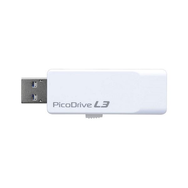（まとめ） グリーンハウス USB3.0メモリー ピコドライブ 8GB 〔×3セット〕〔代引不可〕の通販は