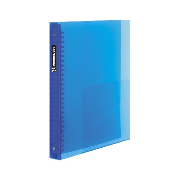 （まとめ） マルマン セプトクルール ファイルノート 厚型B5判（26穴） ブルー 〔×10セット〕〔代引不可〕の通販は 7,900円