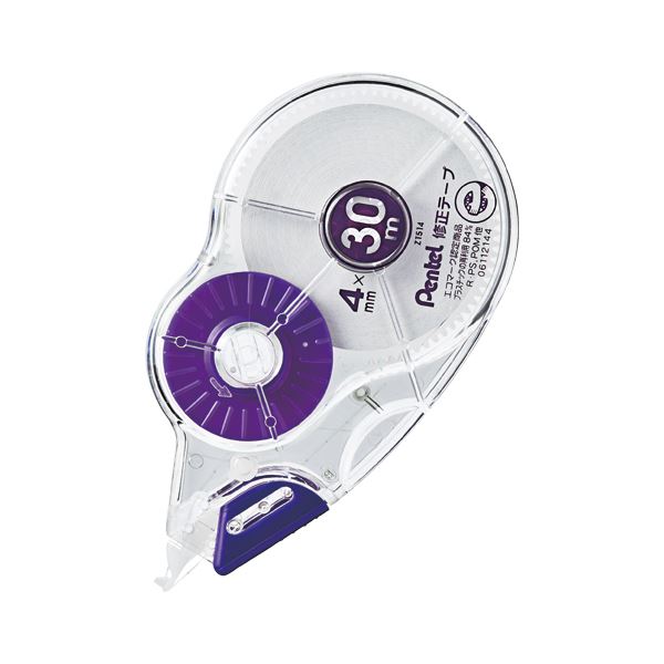 （まとめ） ぺんてる 30m修正テープ Pライン使い切り 幅4.0mm×長30m 〔×10セット〕〔代引不可〕の通販は 5,476円
