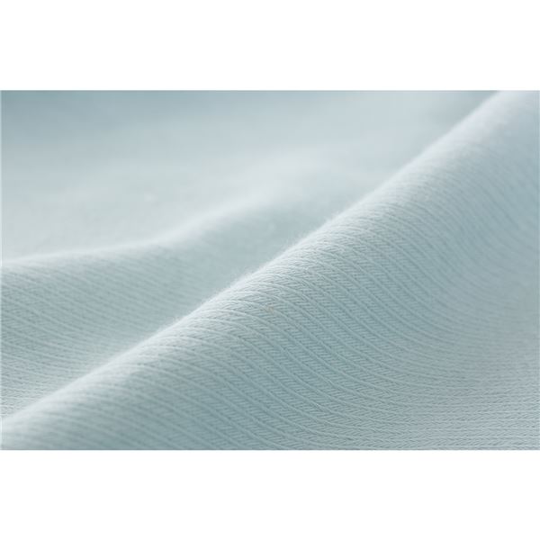 〔西川〕 シーツ/寝具 〔ダブル〜クイーン ライトグリーン〕 日本製 取付簡単 洗える 綿混 クイックラップシーツ のびのびシーツ〔代引不可〕の通販は