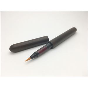 日本製 銘木材 筆ペン/文房具 〔黒檀 こくたん〕 中太字 文具 オフィス用品 ステーショナリー〔代引不可〕の通販は