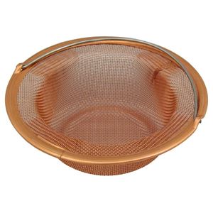 〔30個セット〕 排水口 ストレーナー ゴミ受け 大 約直径13cm 純銅製 銅イオン 殺菌作用 タフコ シンク 流し台 キッチン 台所〔代引不可〕の通販は 30,790円