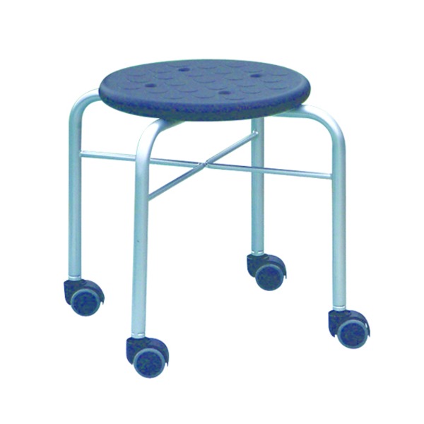 スツール 幅39cm 2脚セット キャスター付 スチールパイプ 日本製 座ったまま作業できる ワーキングキャスター 完成品 作業 掃除〔代引不可〕の通販は