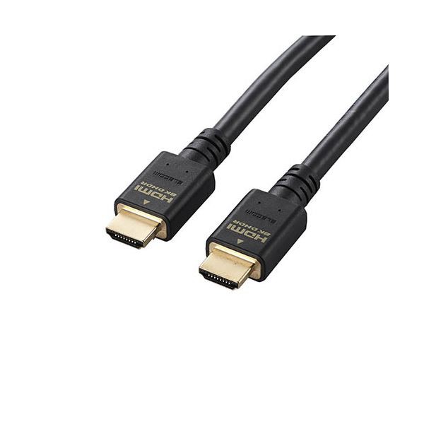 エレコム HDMIケーブル/HDMI2.1/5.0m/ブラック DH-HD21E50BK〔代引不可〕