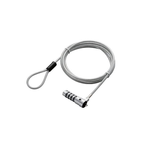 エレコム セキュリティワイヤー/小型/首振り90度/ヘッド部360度回転 ESL-37I〔代引不可〕の通販は 5,746円