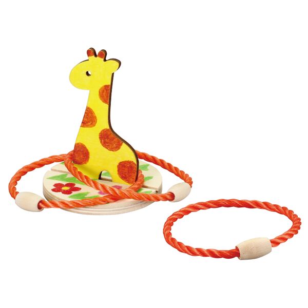 (まとめ) 木製わなげ キリン 〔×10セット〕〔代引不可〕の通販は 7,690円