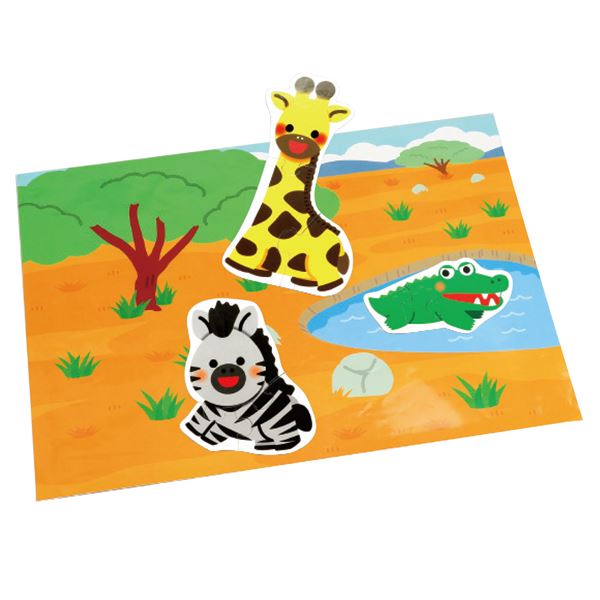 (まとめ) どうぶつパズル エンジョイシート付 〔×10セット〕〔代引不可〕