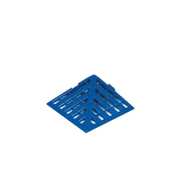 岐阜プラスチック工業 リスセパレートスノコ コーナー ブルー K-33 1枚〔代引不可〕の通販は 5,193円