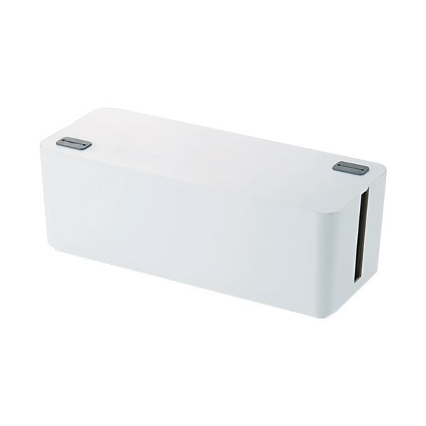 エレコム 燃えにくいケーブルボックス 6個口 ホワイト EKC-BOX001WH 1個〔代引不可〕の通販は 6,290円