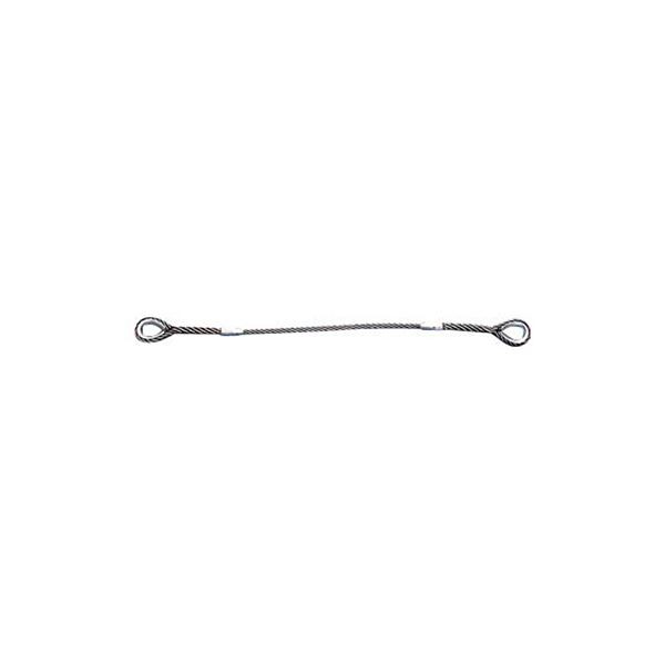 TRUSCO Wスリング Eタイプ 両端シンブル入 12mm×2m GRE-12S2 1本〔代引不可〕の通販は 12,061円