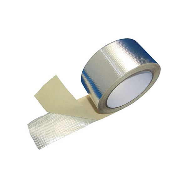 (まとめ) ニットウ エル日昌 アルミガラスクロステープ 50mm×10m AG-205-5010 1巻 〔×3セット〕〔代引不可〕の通販は