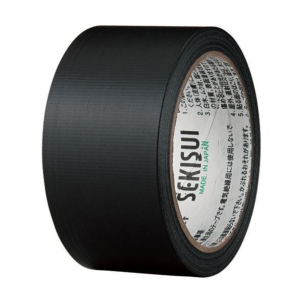 積水化学 フィットライトテープ No.738 50mm×25m つや消し 黒 N738K04 1セット(30巻)〔代引不可〕の通販は