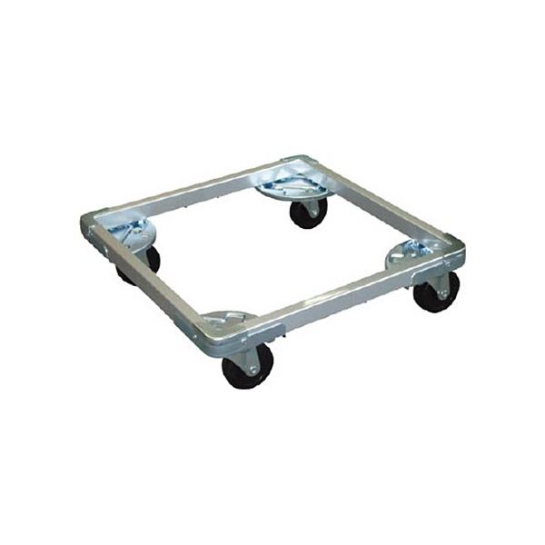 オーエム機器 ドーリーDLF型 縦400〜500×横400〜500×φ75mm DLF-7544 1台 完成品〔代引不可〕 17,670円