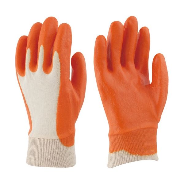 (まとめ) 東和コーポレーション ビニスターエース S ベージュ/オレンジ 681-S 1双 〔×5セット〕〔代引不可〕の通販は 4,635円