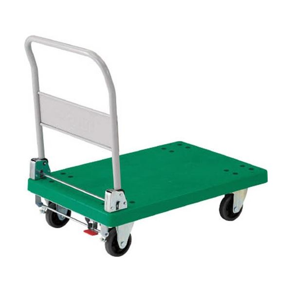 TRUSCO グランカート 折りたたみ 800×535mm ストッパー付 TP-801S 1台 完成品〔代引不可〕の通販は