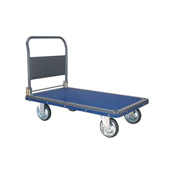 石川製作所 アイケー プレス製運搬車(折畳ハンドル) 1225×775mm 501 1台 完成品〔代引不可〕の通販は