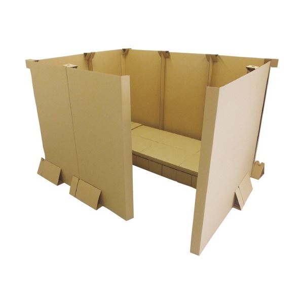 ナカバヤシ 段ボールパーティション NDP-158009NA 9枚セット ナチュラル 1台〔代引不可〕の通販は 31,020円