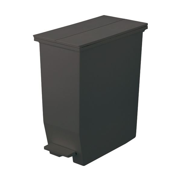 リス 棚下で使えるペダルダストボックス 35L ダークグレー GPRB048 1台〔代引不可〕 5,570円
