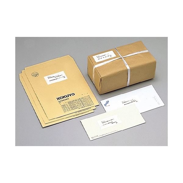コクヨ ワープロ用紙ラベル(共用タイプ) A4 ノーカット タイ-2110-W 1セット(500枚：10枚×50冊)〔代引不可〕の通販は