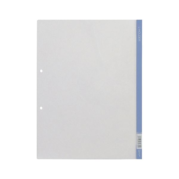 (まとめ) キングジム Lホルダー A4タテ 2穴 空 見出し付 730 1セット(5枚) 〔×5セット〕〔代引不可〕の通販は