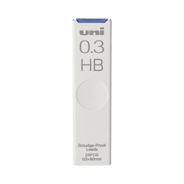 (まとめ) 三菱鉛筆 シャープ替芯 ユニ 0.3mm HB ULS0325HB 1個(25本) 〔×20セット〕〔代引不可〕の通販は