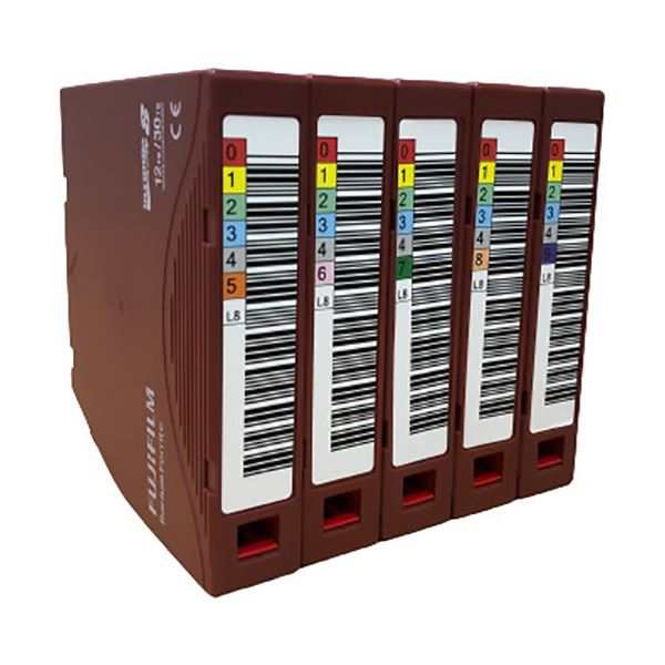 富士フイルム LTO Ultrium8データカートリッジ バーコードラベル(縦型)付 12.0TB LTO FB UL-8 OREDPX5T 1パック(5巻)〔代引不可〕の通販は