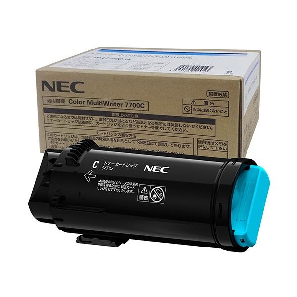 NEC 大容量トナーカートリッジ シアン PR-L7700C-18 1個〔代引不可〕 その他プリンター・インク