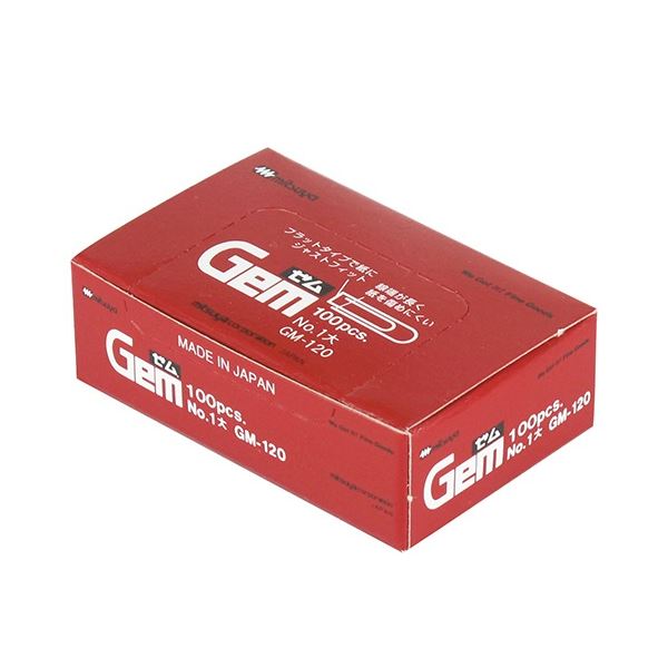 (まとめ) ミツヤ ゼムクリップ 大 29mm GM-120 1箱(約100本) 〔×30セット〕〔代引不可〕の通販は