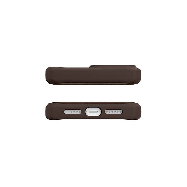 ITSKINS Hybrid Folio Leather for iPhone 13 Pro Max/12 Pro Max [Brown with real leather] AP2M-HYBRF-BNRL〔代引不可〕