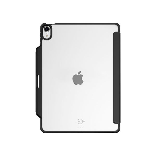 ITSKINS Hybrid Solid Folio for iPad Air (4th) [Black] APDA-HBSFO-BLCK-FRONT〔代引不可〕