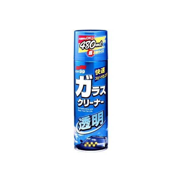 (まとめ) ソフト99 ガラスクリーナー 透明 04053 1本 〔×20セット〕〔代引不可〕