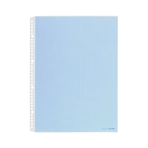 (まとめ) キングジム カラーベースポケット B4タテ 2・4・36穴 青 104CP 1セット(50枚：10枚×5パック) 〔×3セット〕〔代引不可〕の通販は 14,946円