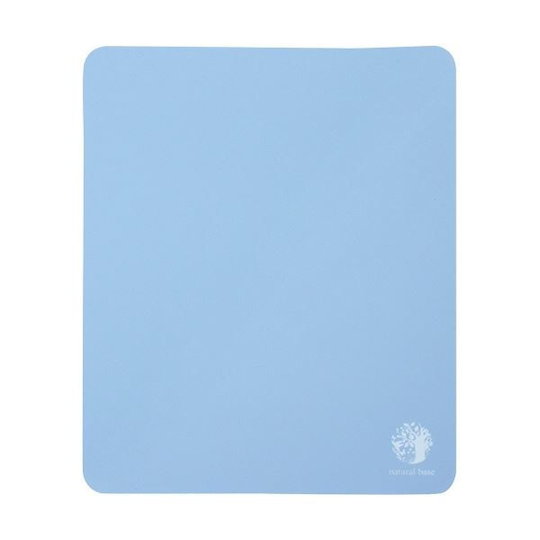 (まとめ) サンワサプライ ベーシックマウスパッド natural base ブルー MPD-OP54BLN 1セット(5枚) 〔×3セット〕〔代引不可〕の通販は