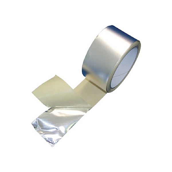 (まとめ) ニットウ エル日昌 アルミテープ(ツヤケシ) 50mm×10m LM-101-5010 1巻 〔×10セット〕〔代引不可〕の通販は