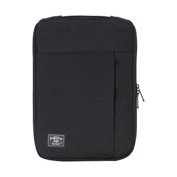 専用　レザー まとめ) キング PCケース 15型対応 ブラック K-SMWC-15BK 1個 〔×3